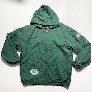 Starter Pro Line Authentic Green Bay Packers Vintage Jacket Men’s Size Large